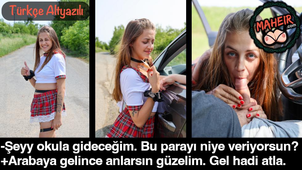 Okula Giderken Otostop Çeken Liseliyi Arabasına Alıp Amına Koydu